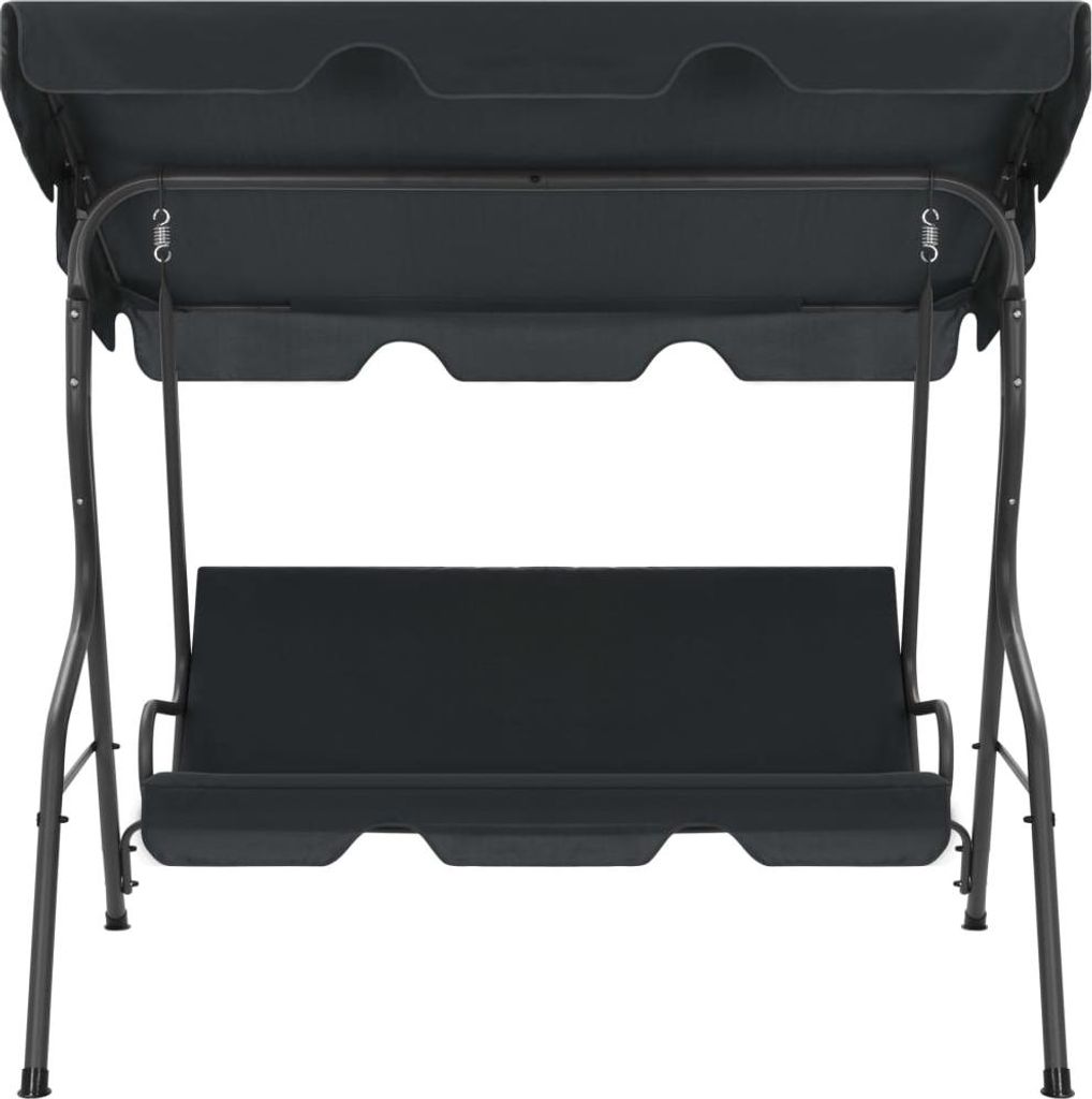 vidaXL Hollywood Swing Anthracite 170 × 110 × 153 cm Obrázok produktu 
