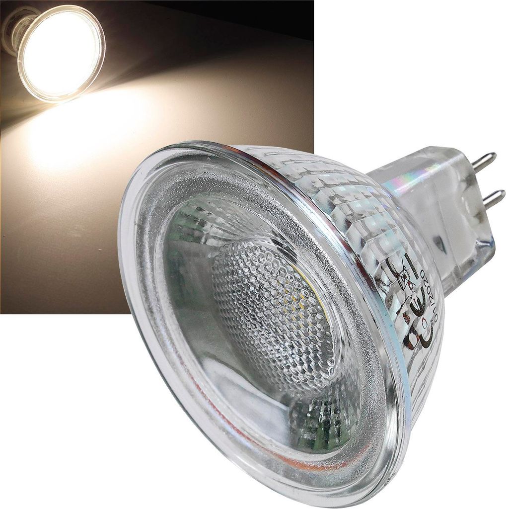 LED Strahler MR16 H50 COB 4000k 460lm 12V/5W neutralweiß Produktbild 