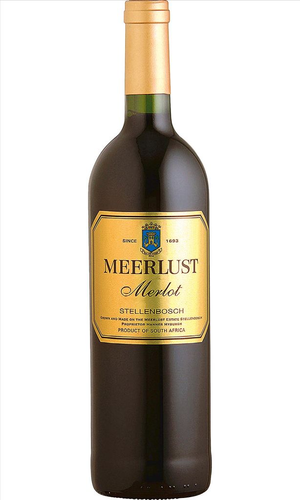 Meerlust Wine Estate Meerlust Merlot Stellenbosch 2022 Wein ( 1 x 0.75 L )