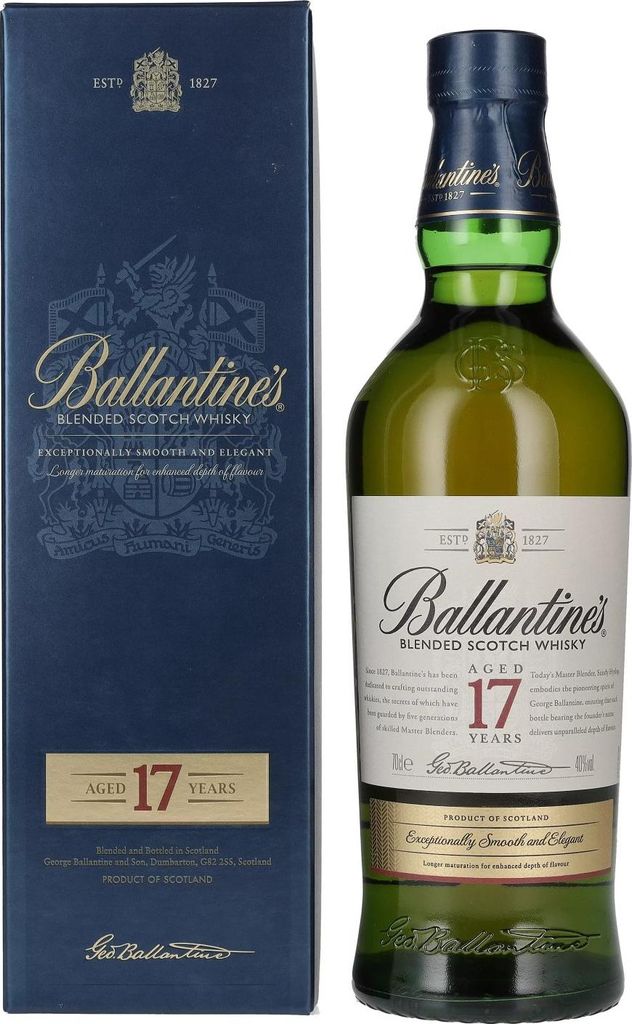 Ballantine's 17 Years Old Blended Scotch Whisky 40% Vol. Image du produit 