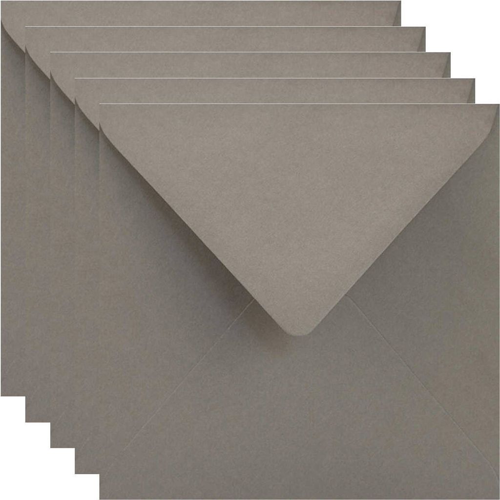 Briefumschlag Briefumschläge Umschlag K4 NK Sirio Col. Pietra grau 115g - 25 Stücke
