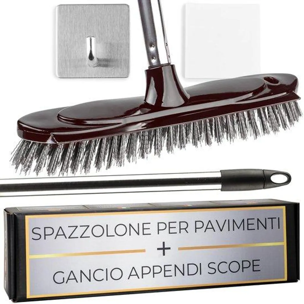 Dites adieu aux taches tenaces avec le kit de brosses inox sols durs