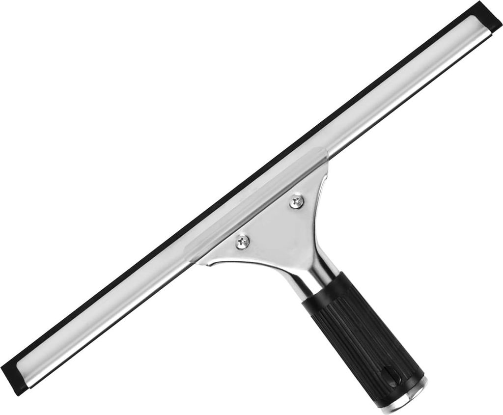 Professioneller Fensterwischer - streifenfrei - 35 cm - rostfreier Stahl - Silikon