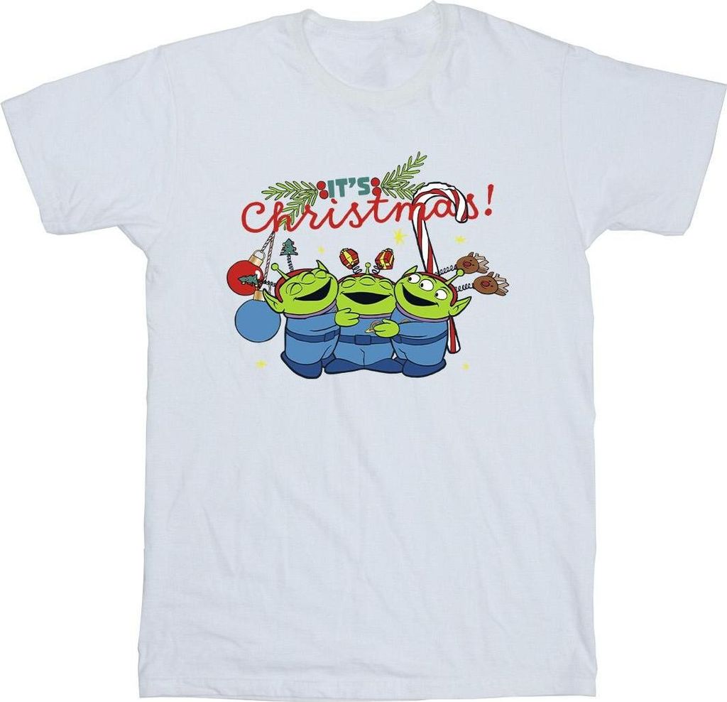 Toy Story - T-Shirt für Herren - weihnachtliches Design BI54493 (M) (Weiß)