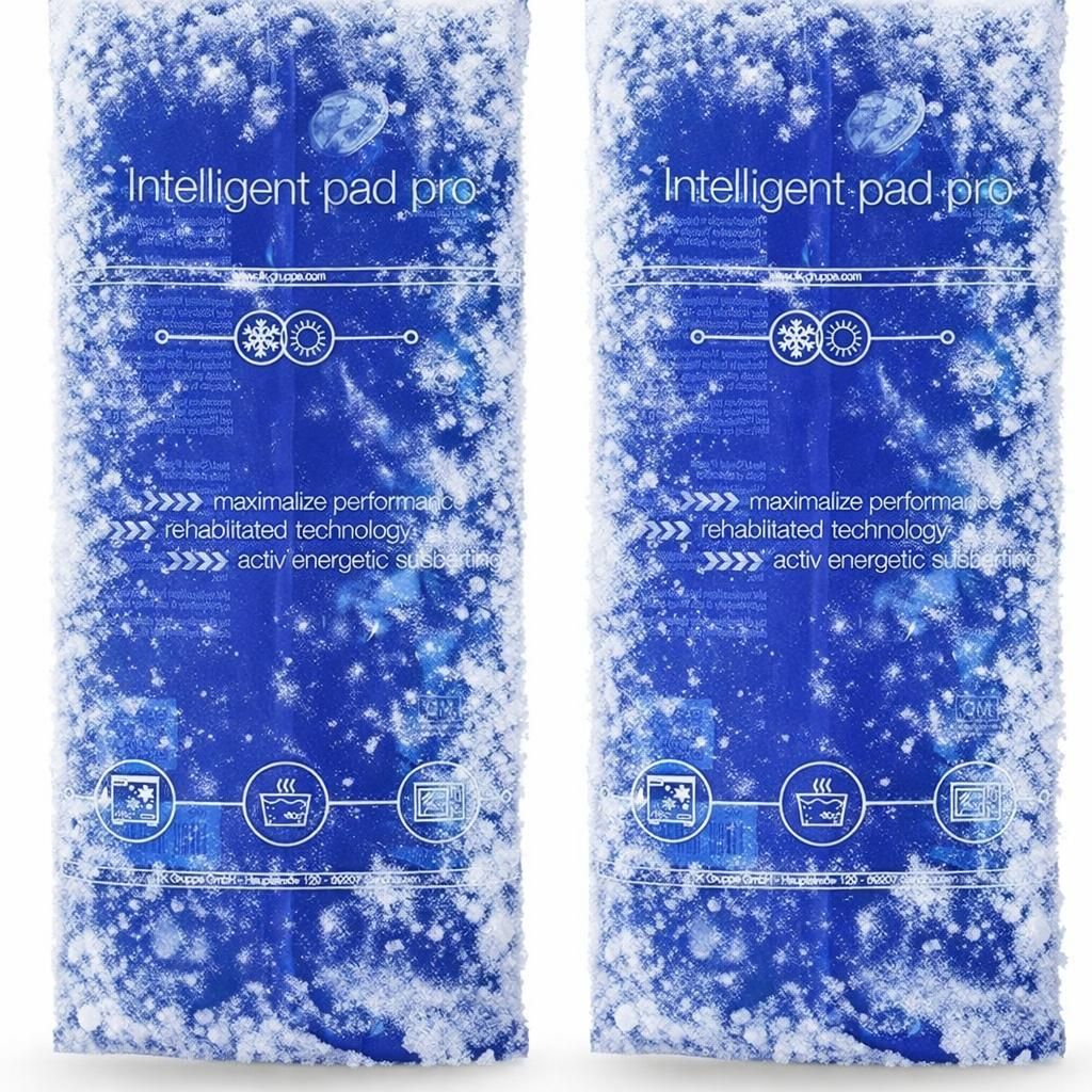 set di 2 compresse calde/fredde - Cuscinetto in gel Immagine del prodotto 