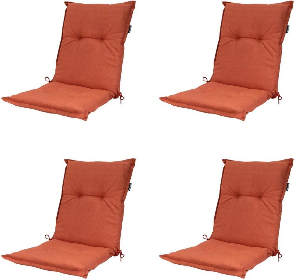 Kissen niedrig Basic 4er-Set terra ca.105 x 50 cm, 50% Produktbild 