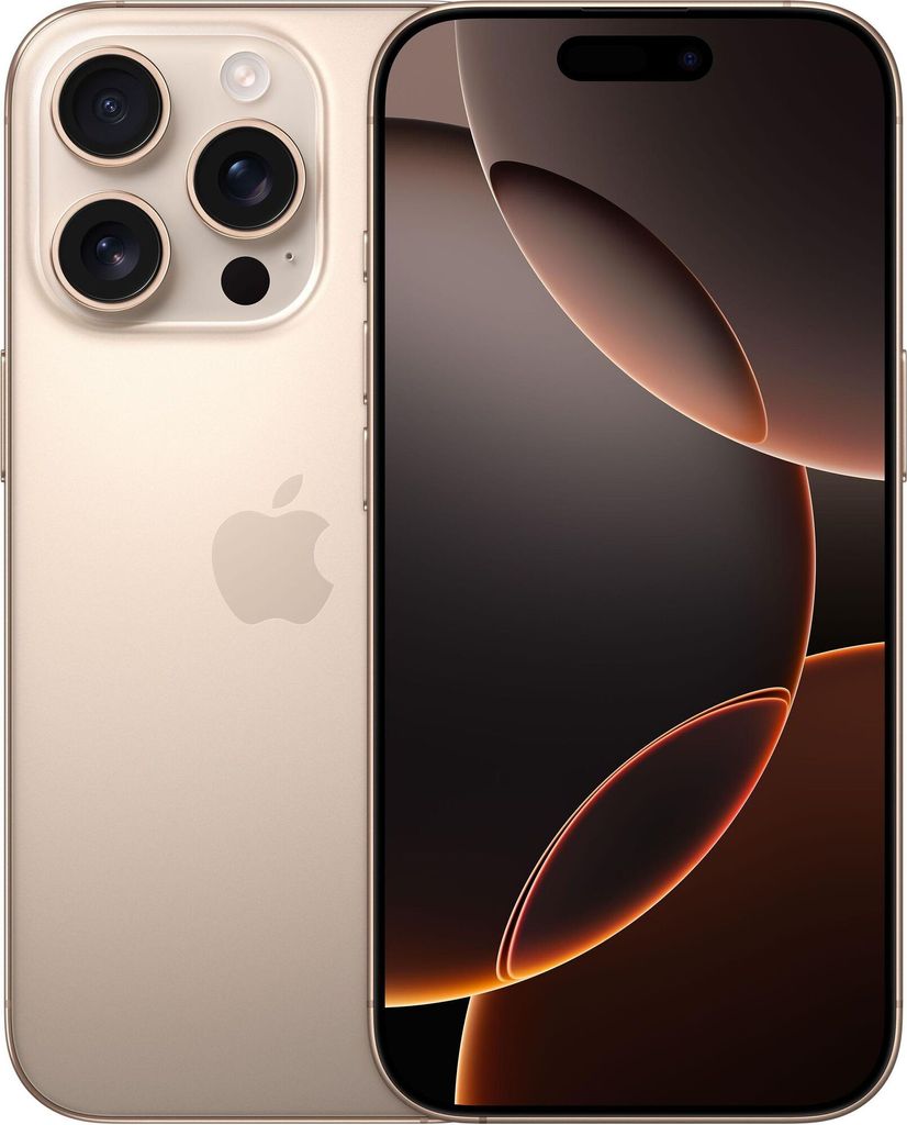 Apple iPhone 16 Pro 128 GB tytanowy piasek pustyni Zdjęcie produktu 1