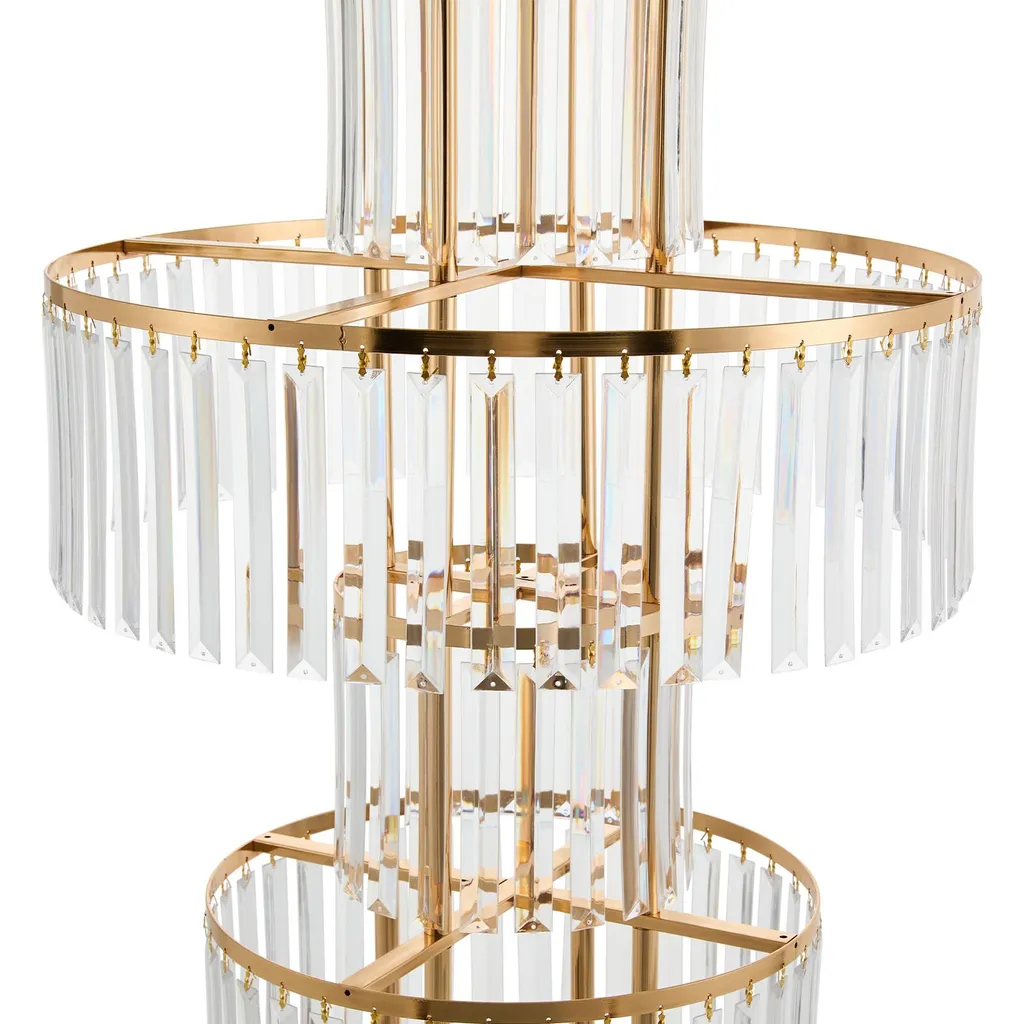 Support de fleurs mariage 110 cm pour une décoration de table unique