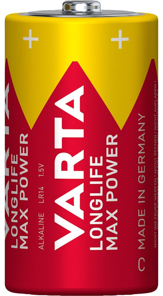 Varta 04714 101 422, LR14, Alkali, 1,5 V, 2 Stück(e), Rot, Produktbild 