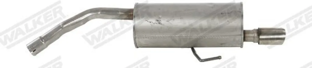 Silencieux arrière WALKER 22122 en acier aluminisé - Durable et précis