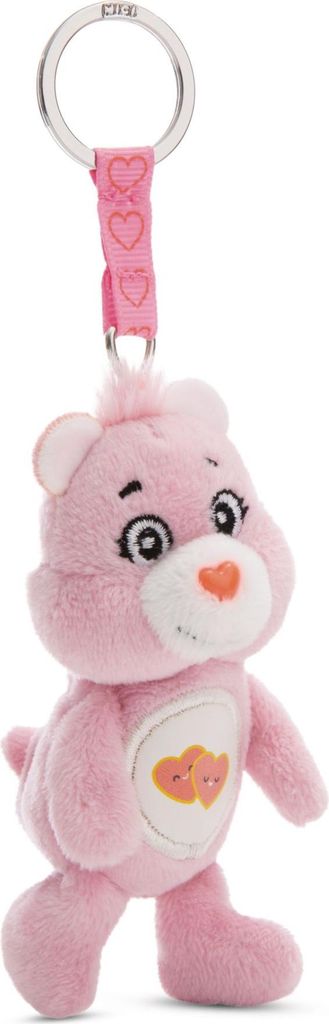 Nici Care Bears Love-a-lot Bear 10 Cm Schlüsselanhänger Rosa Rosa One Size