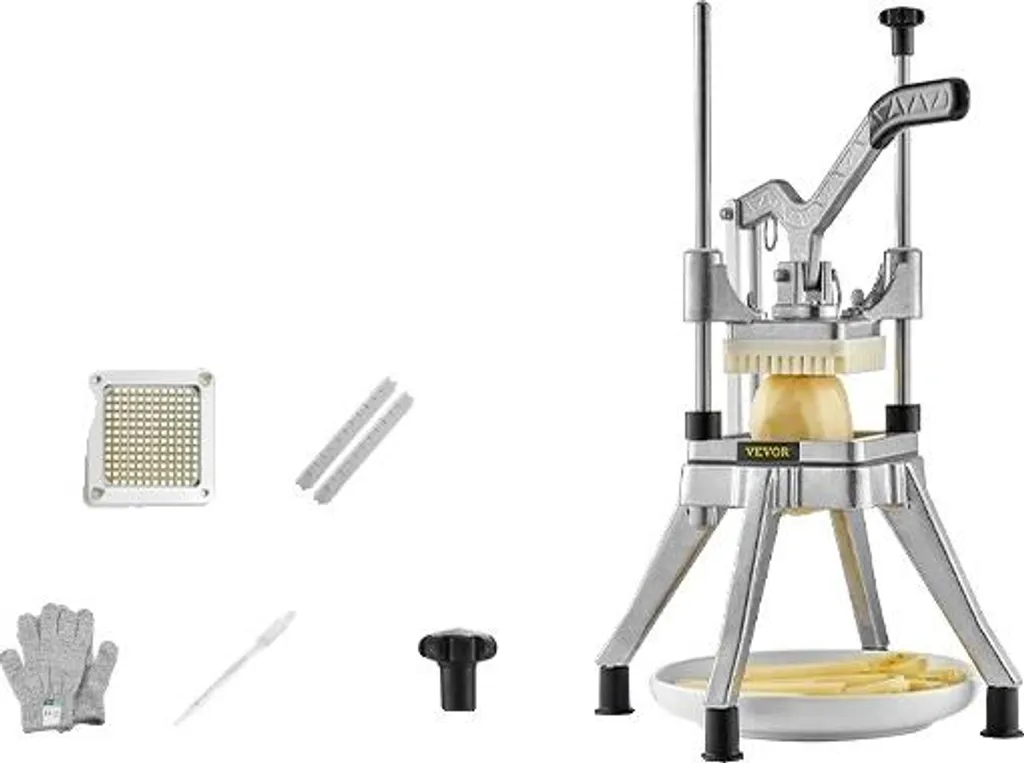 Taglia Frutta e Verdura a Leva Lama 1/4" Professionale Industriale