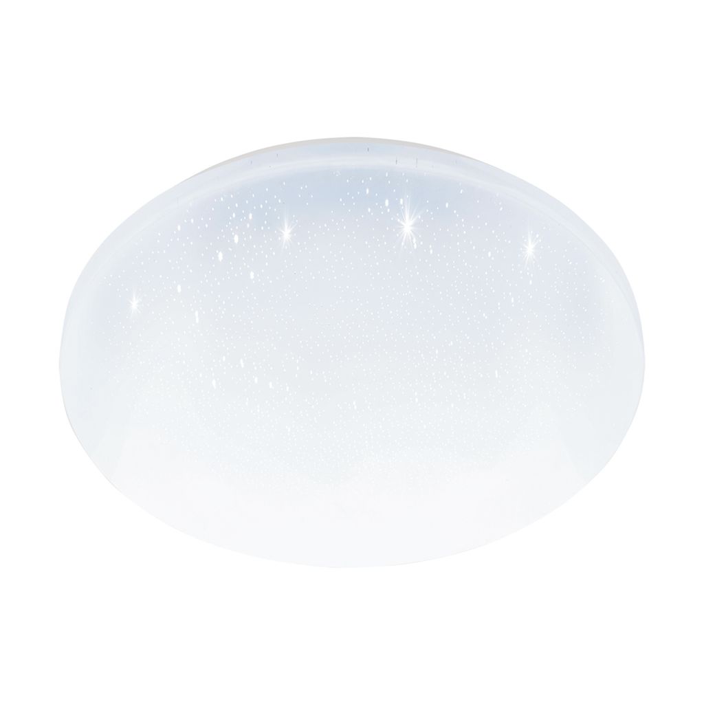 EGLO Plafonnier Pogliola-S, Ø 31 cm, effet cristal Image du produit 