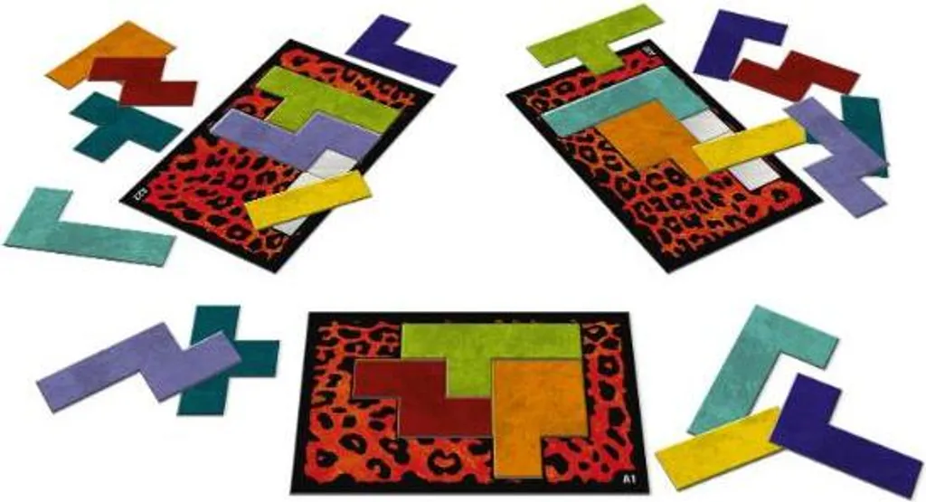 Ubongo Classic Travel 60707 : Puzzle Géométrique Rapide Format Poche