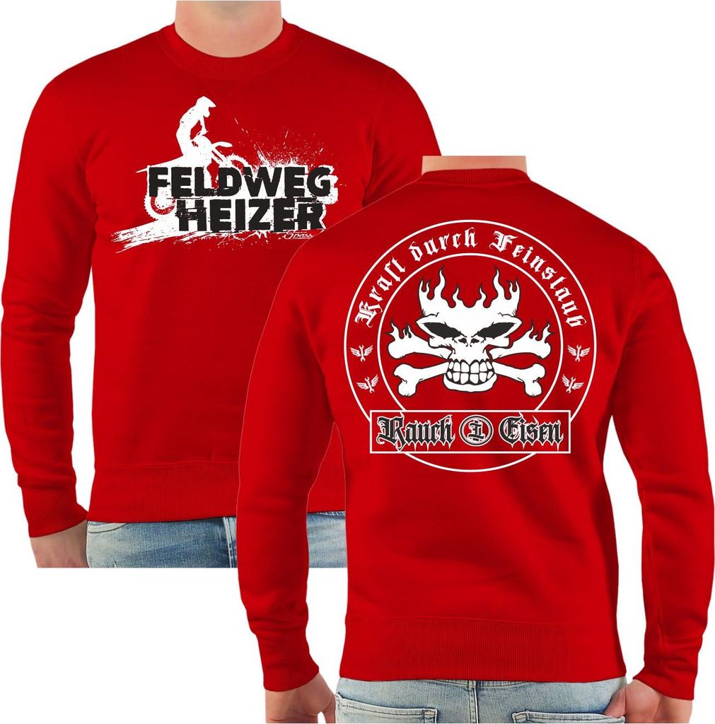 Herren Sweatshirt Feldwegheizer Rauch & Eisen