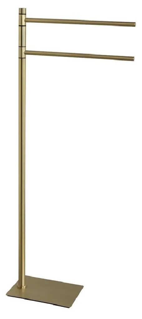 Portasciugamani da Terra Oro Gedy Trilly TR3188 - Acciaio Inox 2 Bracci