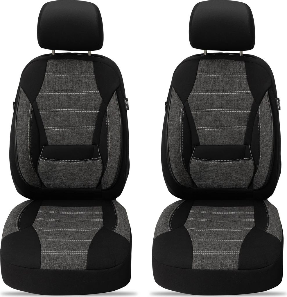 Schonbezüge Sitzbezüge für Nissan Note 1 Bj 2005-13 in Schwarz 2K24