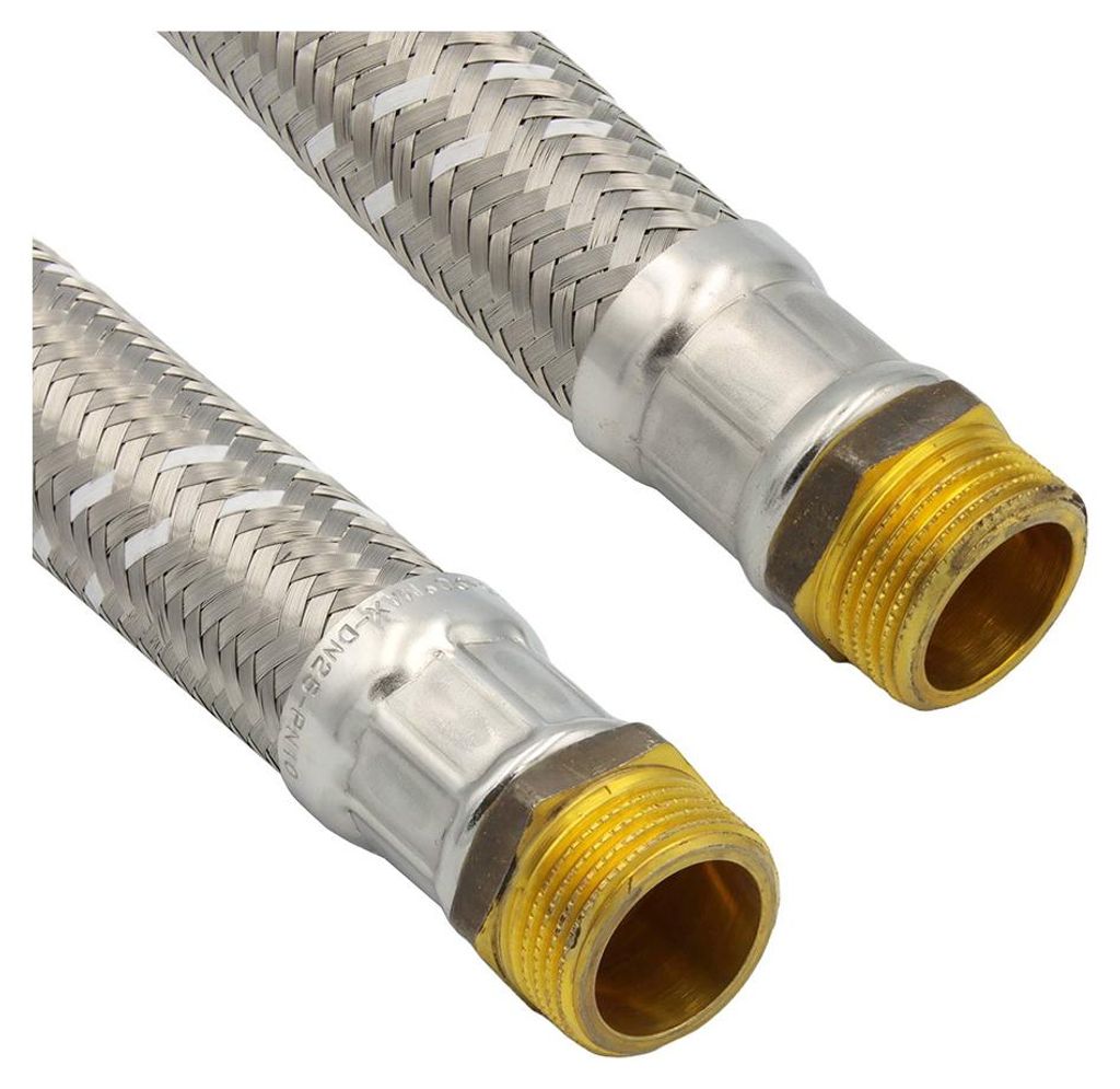 Diffusionsdichter Schlauch 500mm  25 x 33, 1" Mutter x 1" Produktbild 