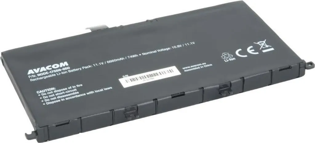 Batterie pour ordinateur portable Avacom NODE-I7559-650 Li-Ion 6660mAh noire