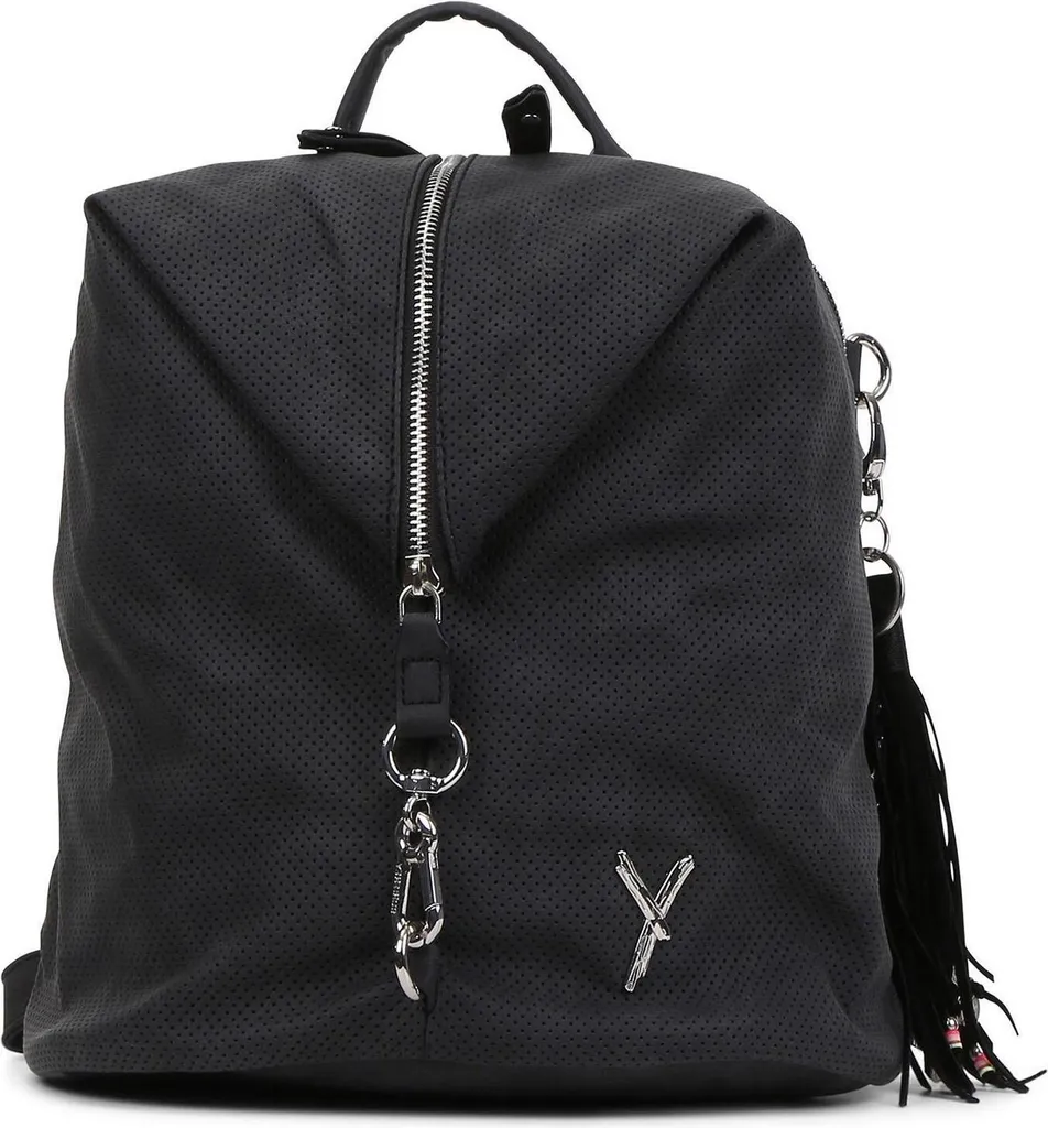 SURI FREY Romy Basic City Backpack Black - Sac à dos noir élégant