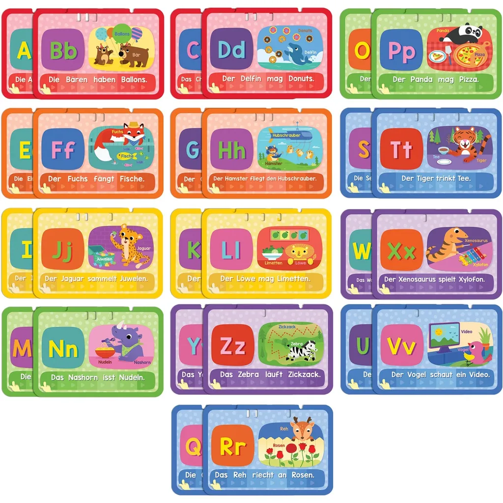 Tablette éducative ABC-Card Fun Vtech 80-616804 avec cartes de jeu