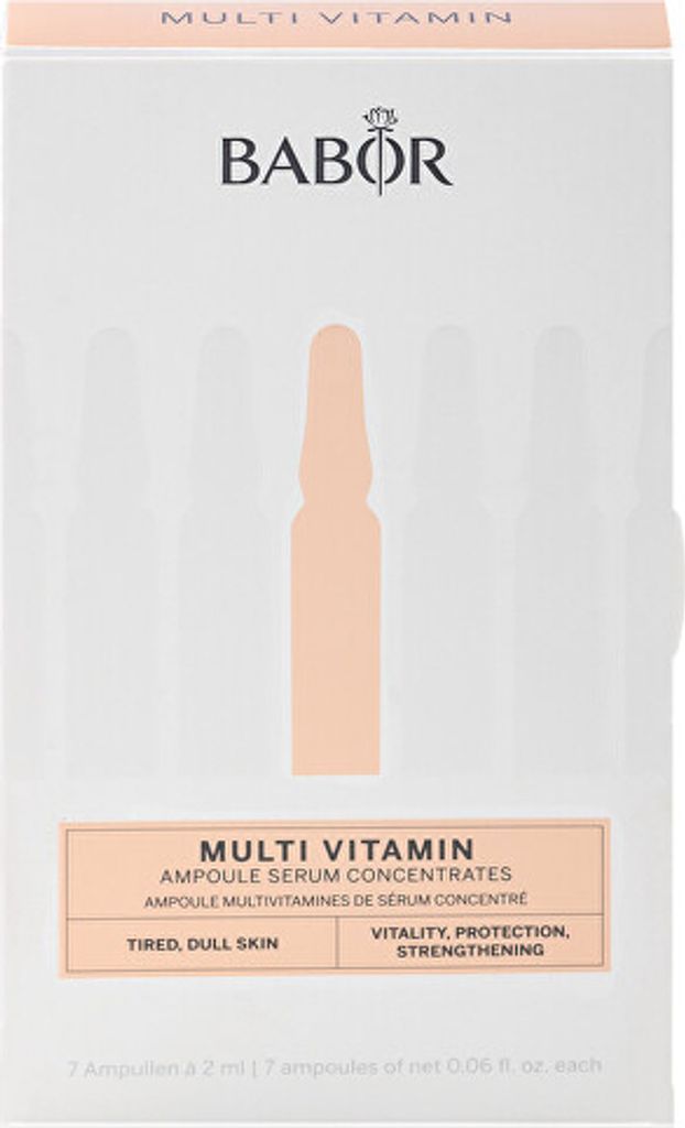 Babor Multi Vitamin Ampoule Concentrates 7x2ml - Zmęczona, Zdjęcie produktu 