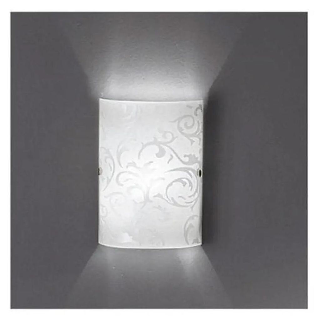 EGLO 90049 Deckenleuchte/1 NICKEL-M/DEKORGLAS 'AMADORA' Produktbild 