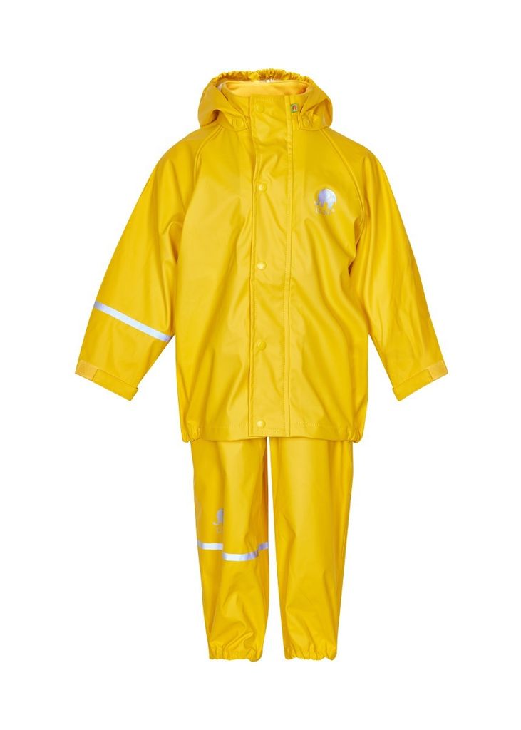 CeLaVi - Regenanzug für Kinder - Gelb, 72/80