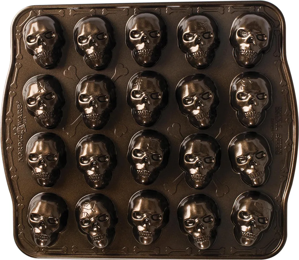 Nordic Ware Skull Bites Pan: Stampo per Dolci Teschi Made in USA