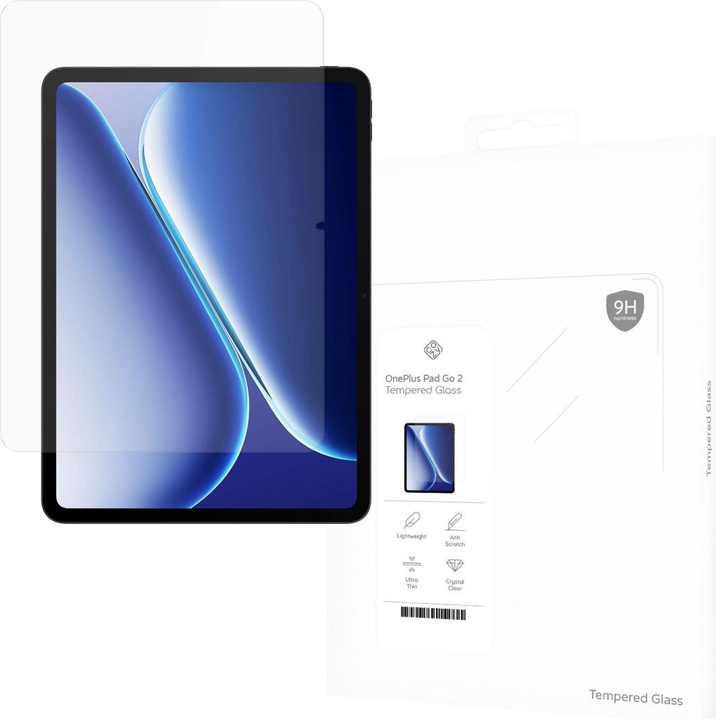 Schutzfolie OnePlus OnePlus Pad Go 2 - Panzerglas - Cazy - Transparant