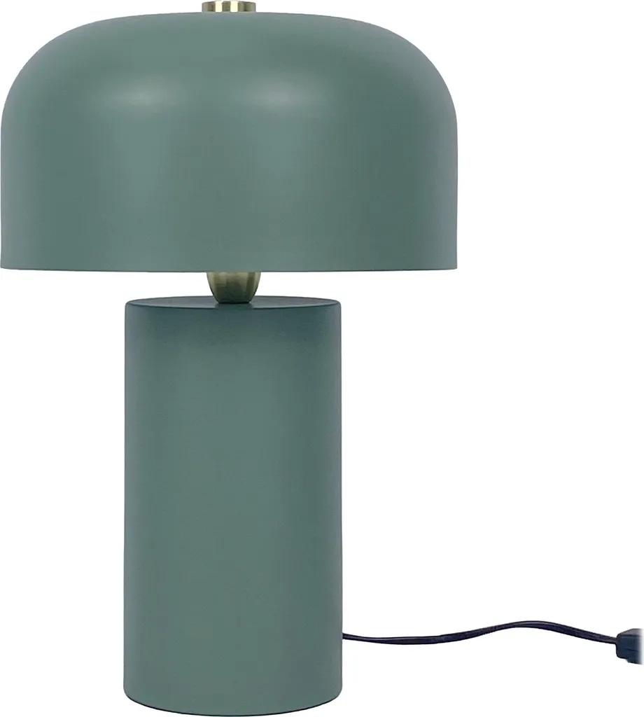 Relaxdays Lampada da Tavolo a Fungo Vintage | Design Vetro Elegante