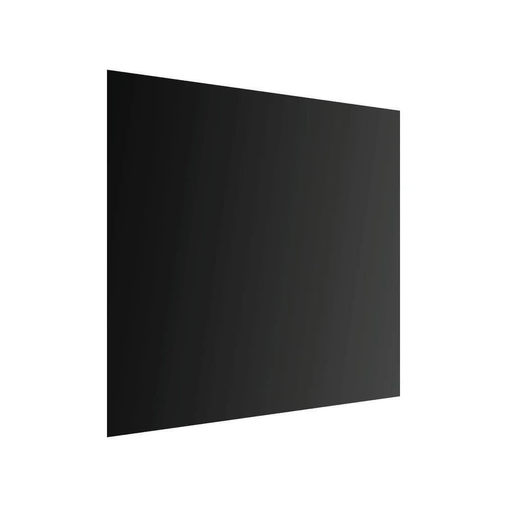 Pannello Vetro Temperato Nero 60x65 cm | Paraschizzi per Cucine