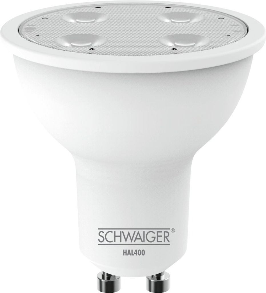 SCHWAIGER LED Lampe GU10 dimmbar -smarte LED- Glühbirne warmweiß, Lichtsystem / Leuchtmittel