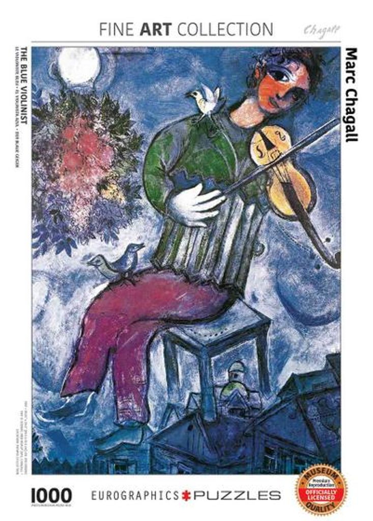 EUROGRAPHICS Blaues Violinisten-Puzzle 1000 Teile