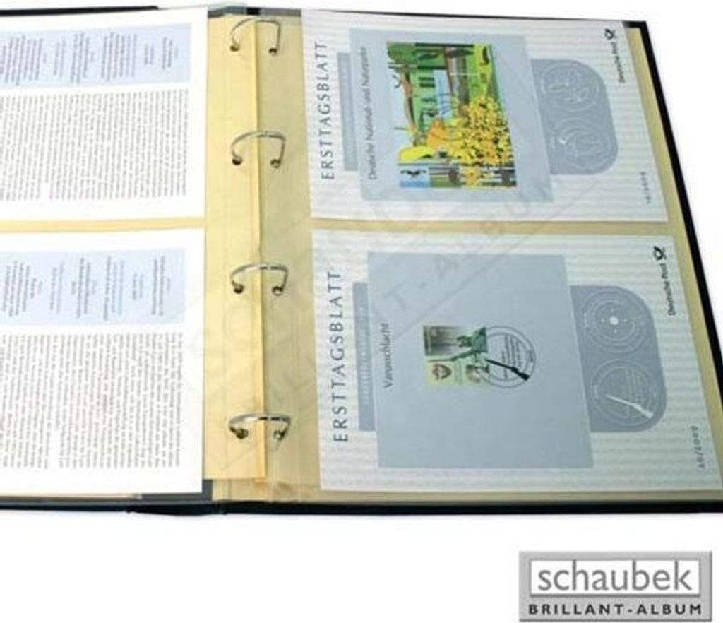 Schaubek fo-111 Universal-Folienblätter für Formate DIN A4 Produktbild 