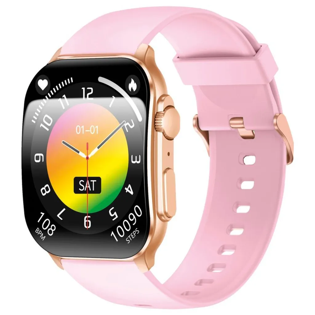 Smarty2.0 SW080B Montre Connectée Ultra Amoled : Ne Manquez Plus Aucun Appel