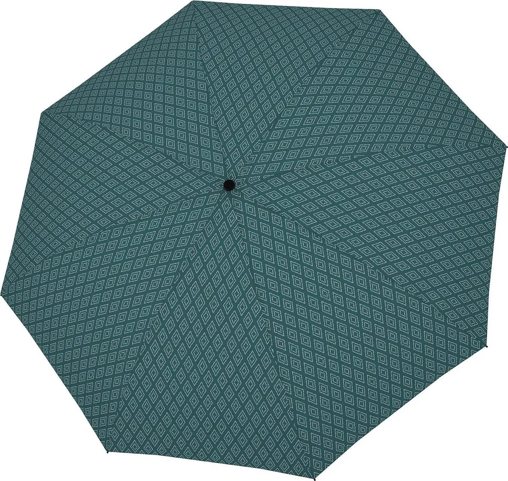 Parapluie de Poche Vert Foncé Doppler Fiber Magic pour Pluie et Vent