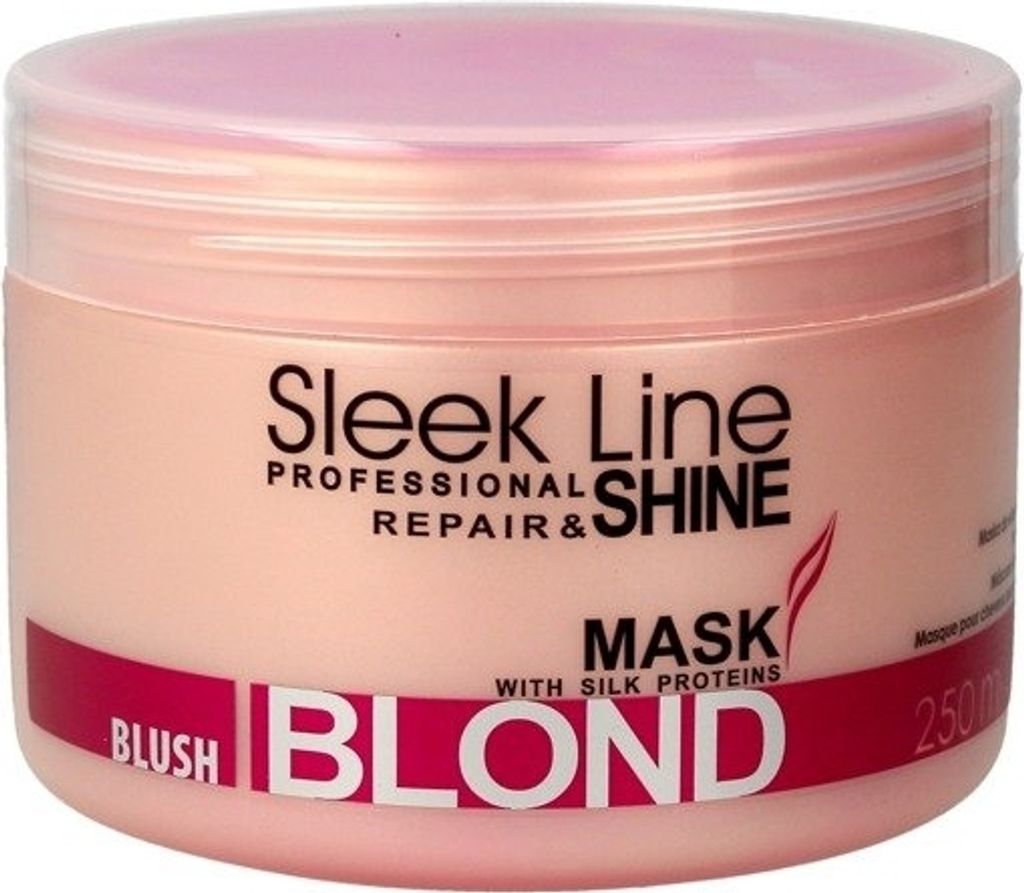 Stapiz Sleek Line Blonde Blush Hair Mask 250ml Produktbild 