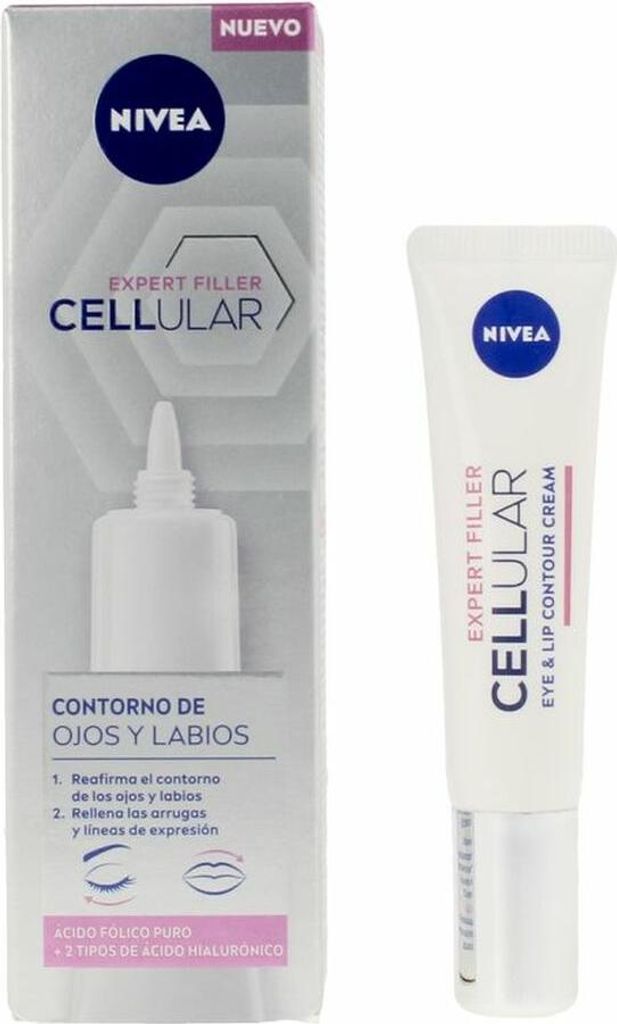 Nivea Cellular Filler Contorno Ojos y Rellenador Labios 15ml