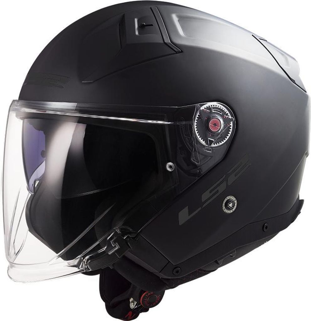 LS2 OF603 INFINITY II SOLID Jethelm XXXL in schwarz Produktbild 