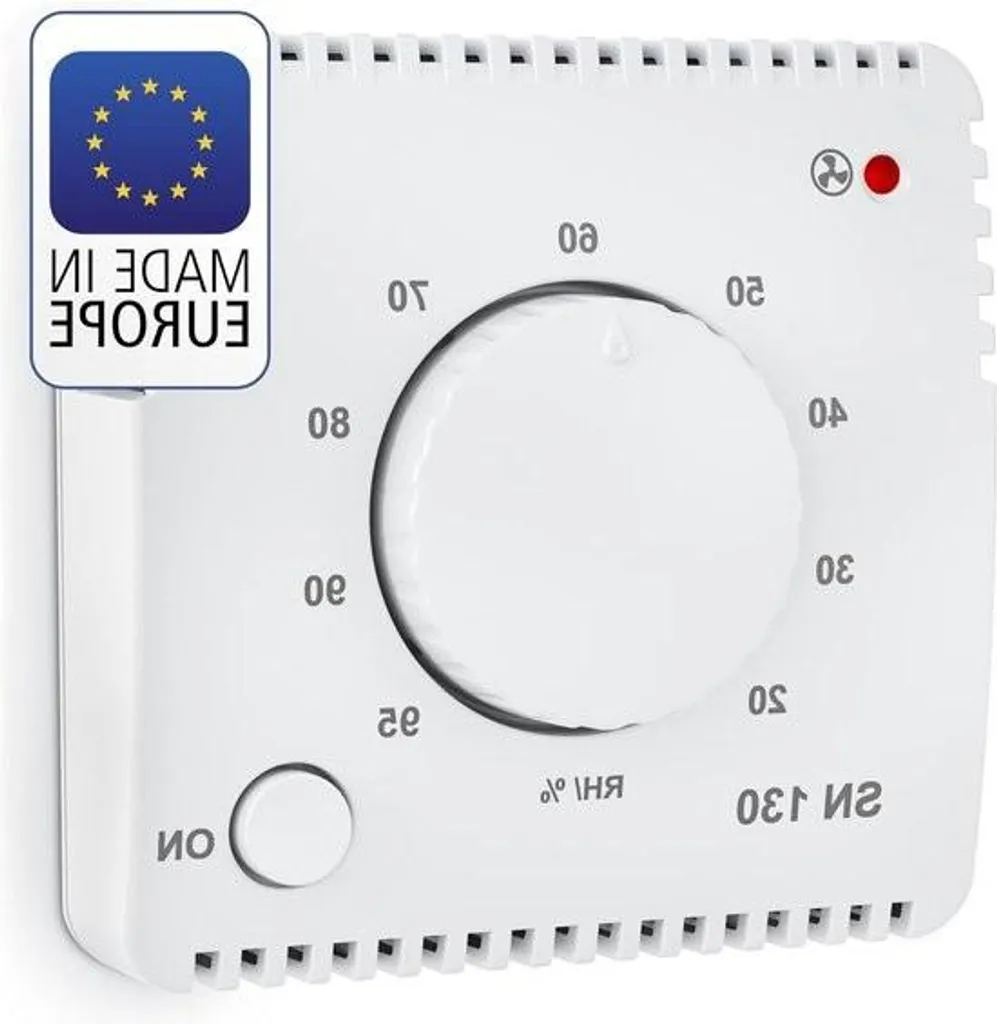 Capteur d'humidité pour ventilateur extracteur blanc - Modèle SEN-01