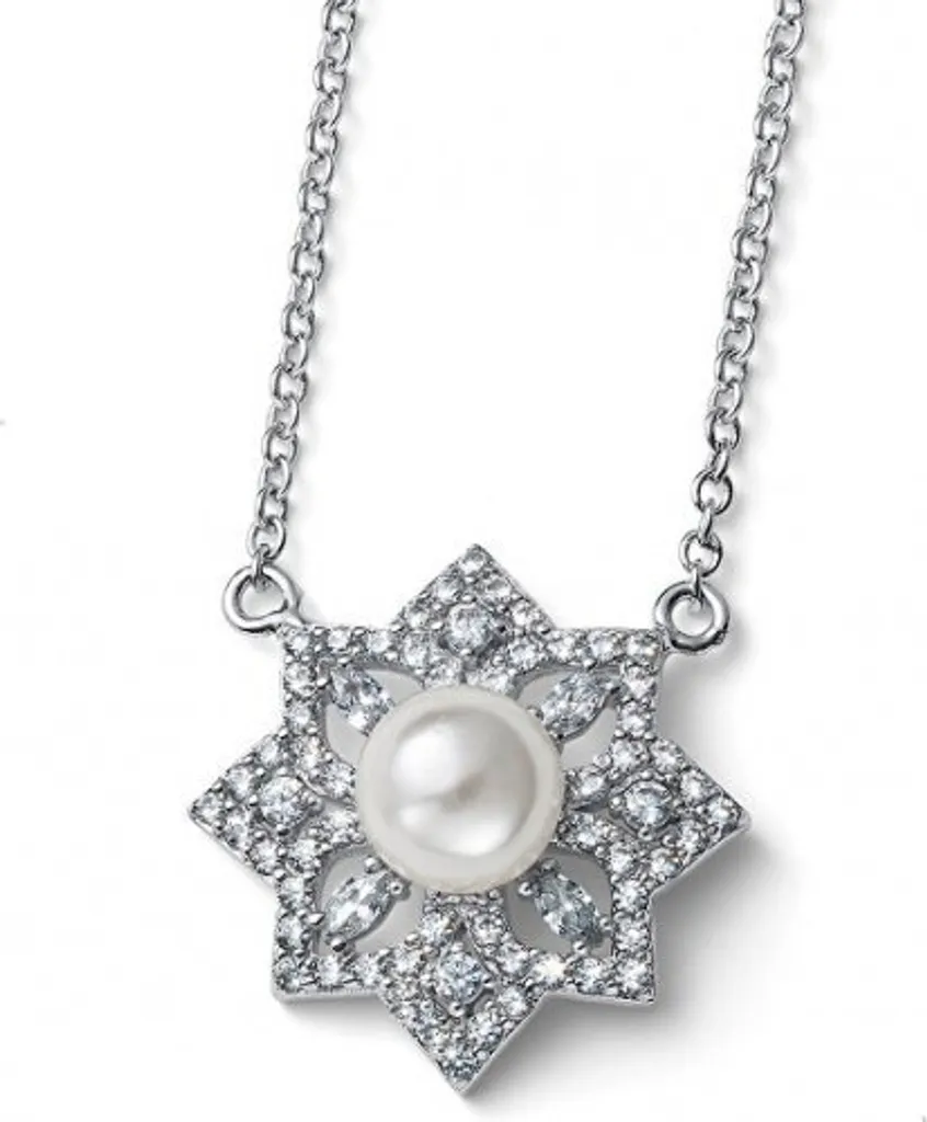 Collier Wishful 12247 serti de zircons cubiques haute brillance
