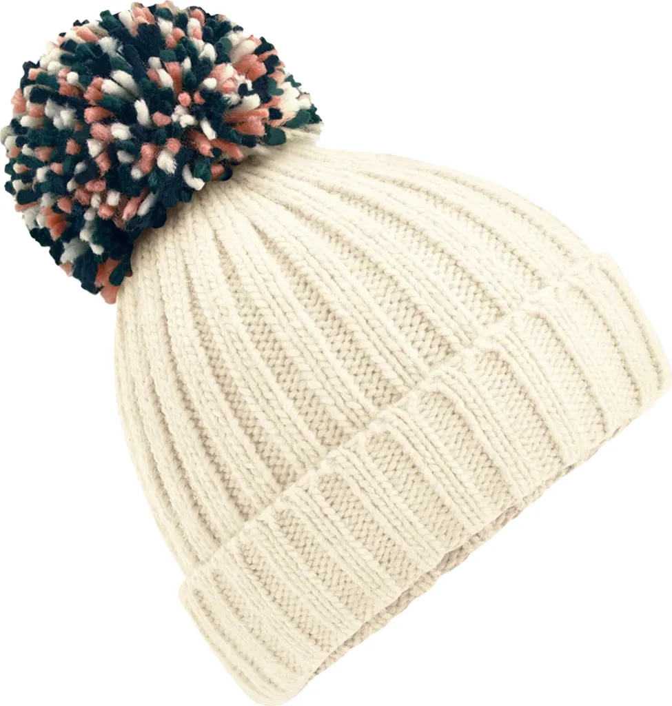 Beechfield Hygge RW8269 Cappello Termico Bianco Naturale Taglia Unica