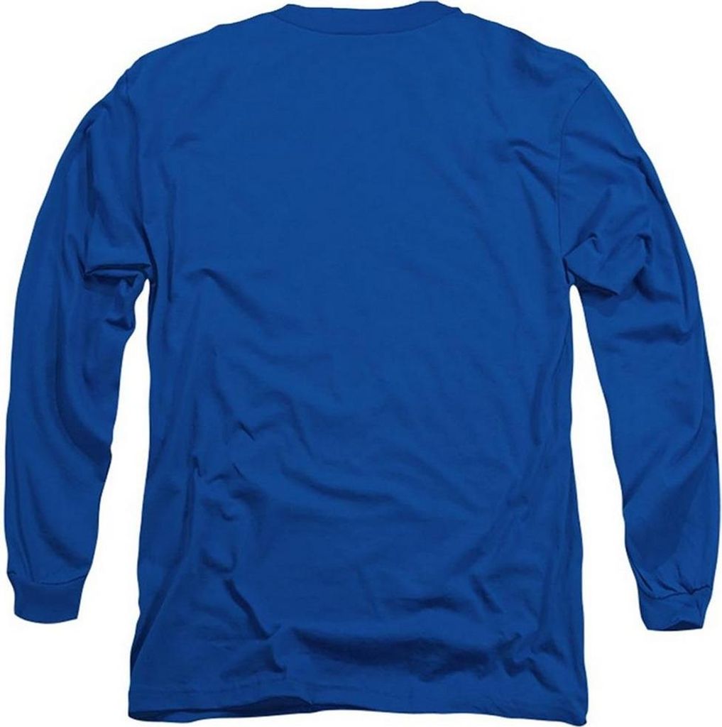 Sesame Street - T-Shirt für Herren, Langärmlig TV20312 (XL) (Königsblau)