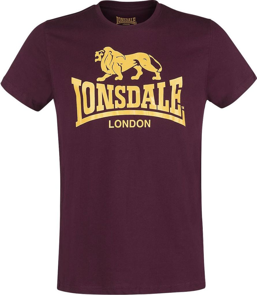 Lonsdale London T-Shirt Herren Logo rot XL Produktbild 