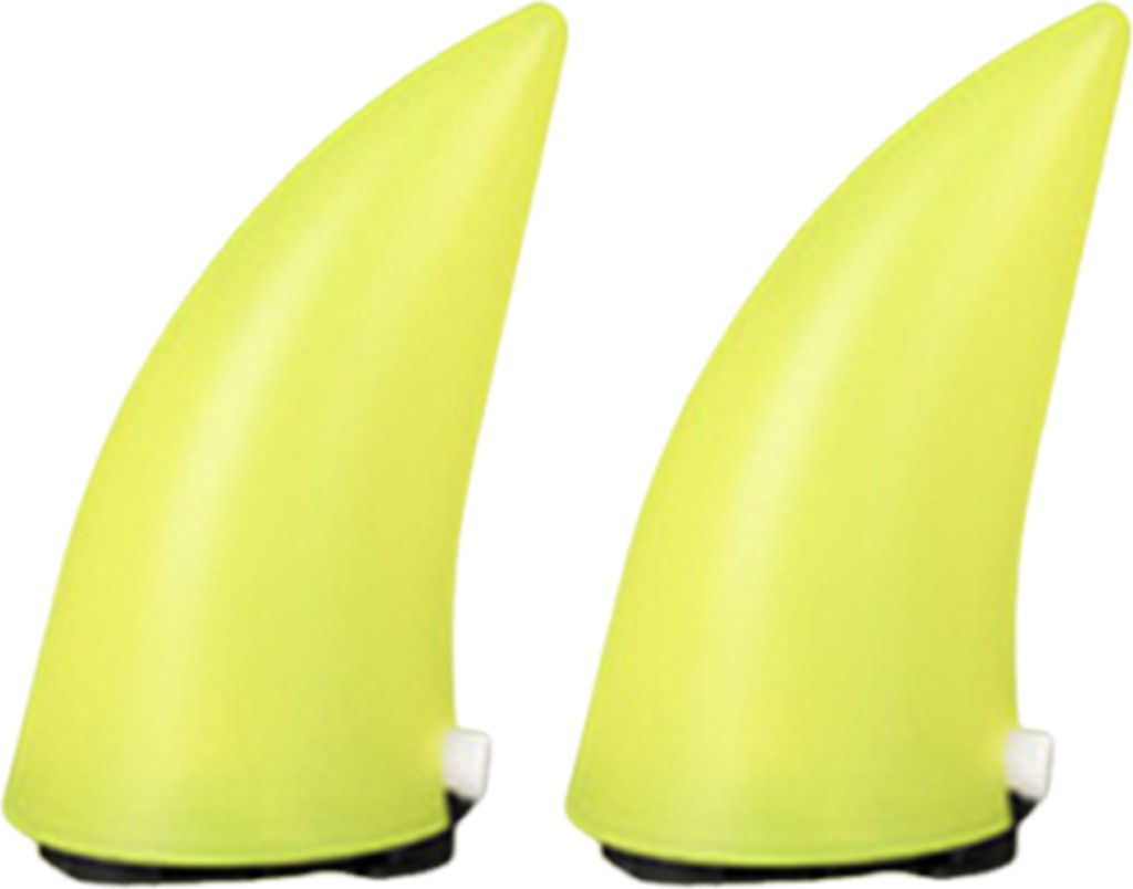 2 Stück Universal Glow Demons Horn Helmdekoration für Sicherheit beim Fahren bei Nacht. Personalisierte LED-Helmlichter. USB-aufladbares Helmdeko...