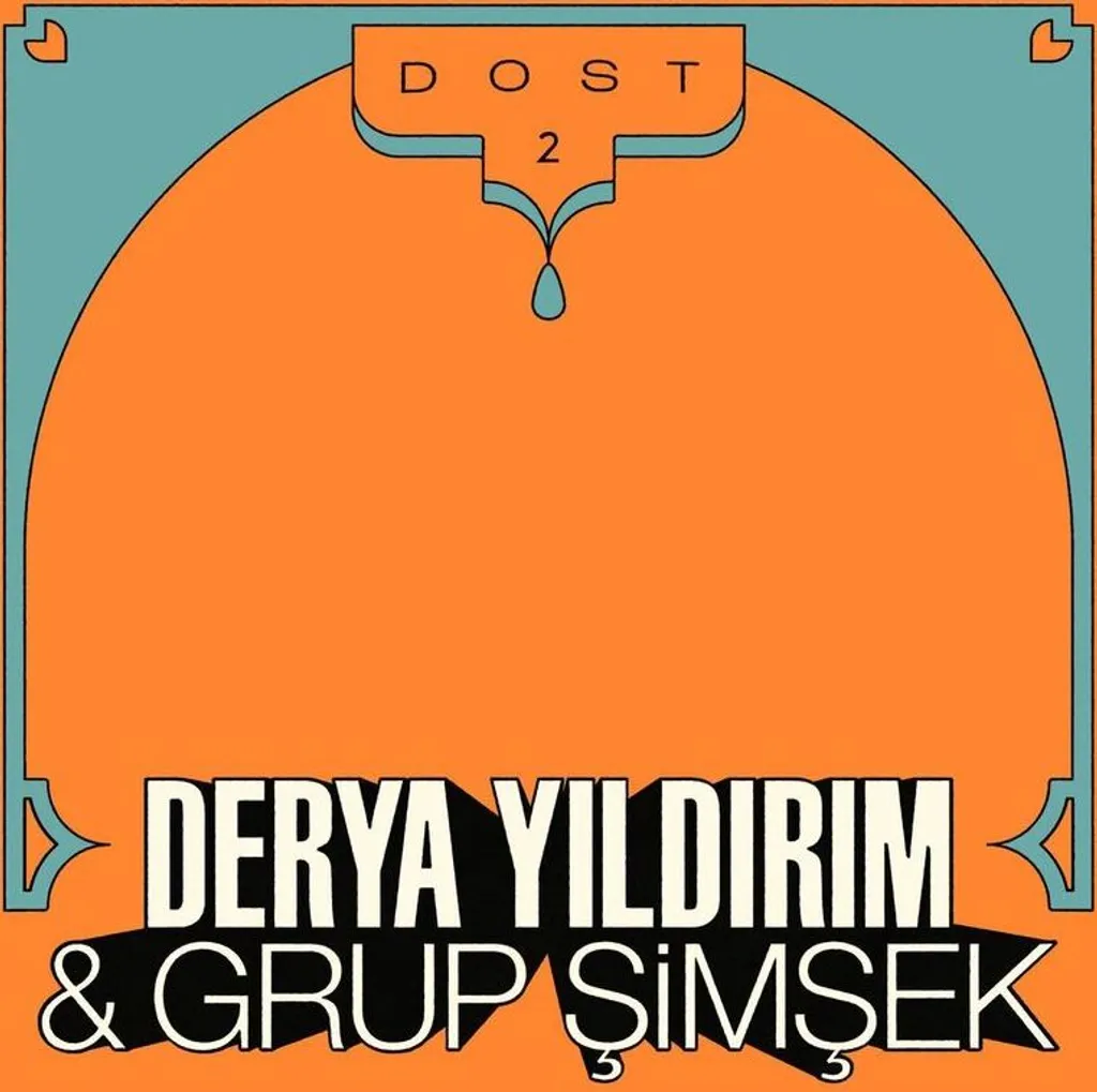 Album Dost 2 Derya Yıldırım & Grup Şimşek Disque Vinyle 33 Tours Design