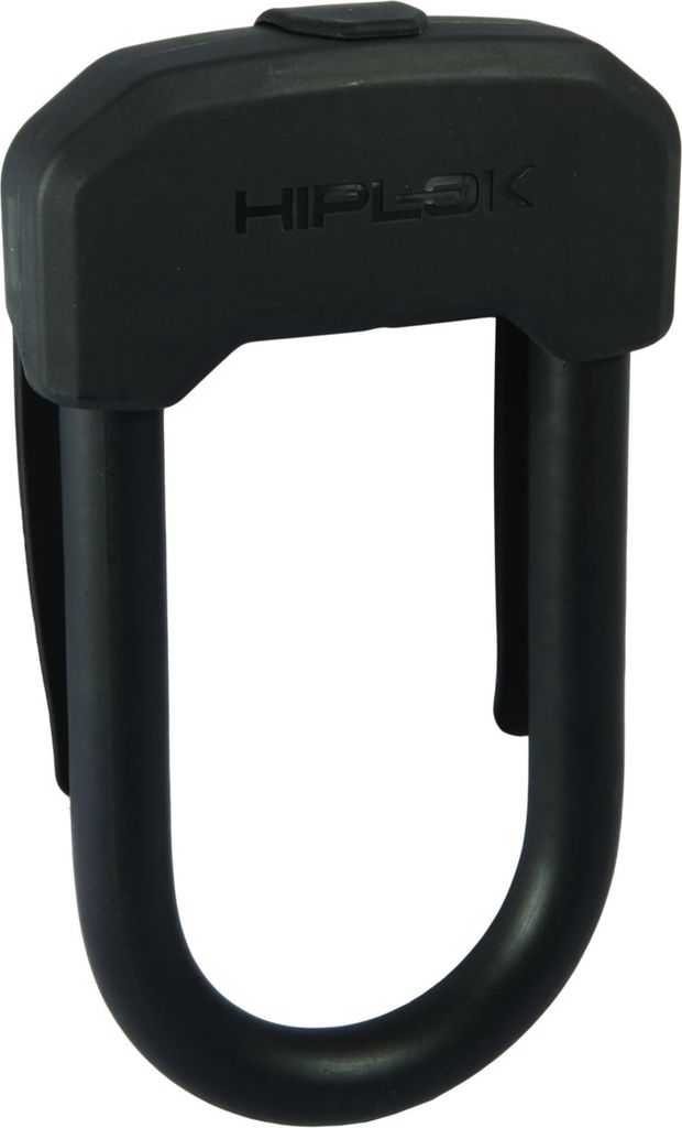 Hiplok D, U-slot, zwart, rubber, staal, 1,3 cm, met sleutel Productafbeelding 