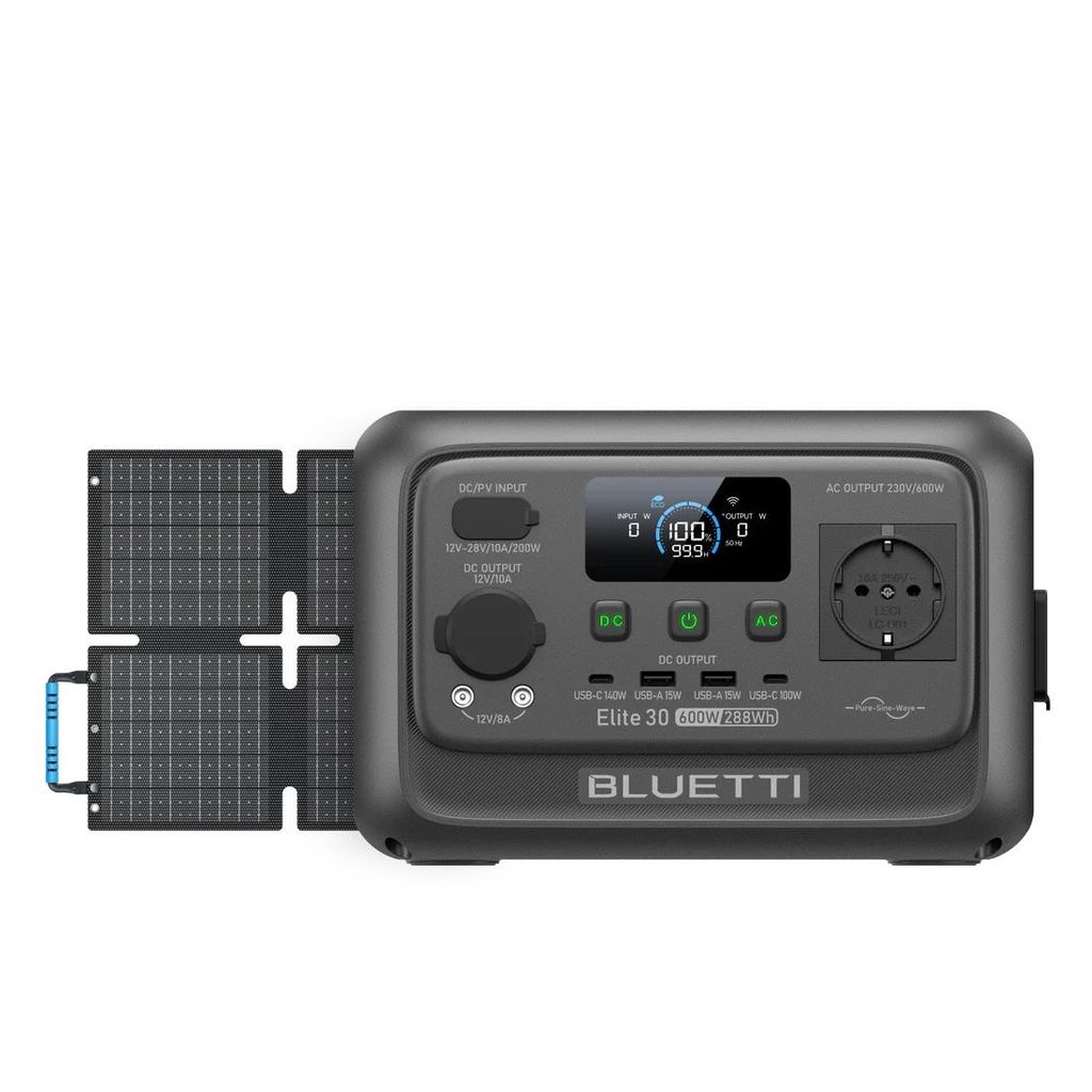 BLUETTI Elite 30 V2 + 60W solární panel Solární úložiště Obrázek produktu 