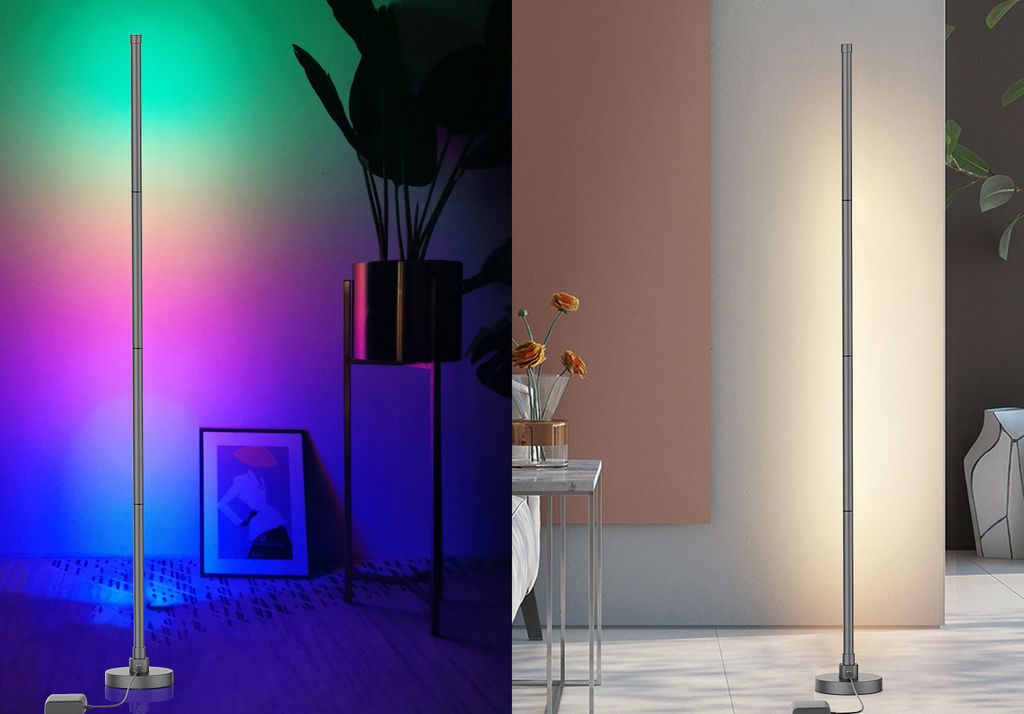 Northpoint LED Stehlampe Ecklampe mit Fernbedienung Produktbild 5